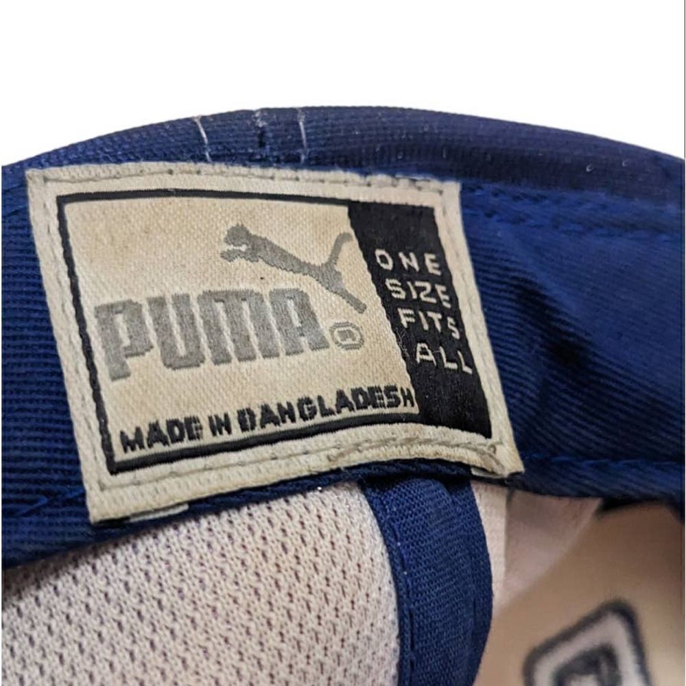 New York Giants Puma‎ Adjustable Strapback Hat Cap NFL Football Vintage 90s - Picture 5 of 6